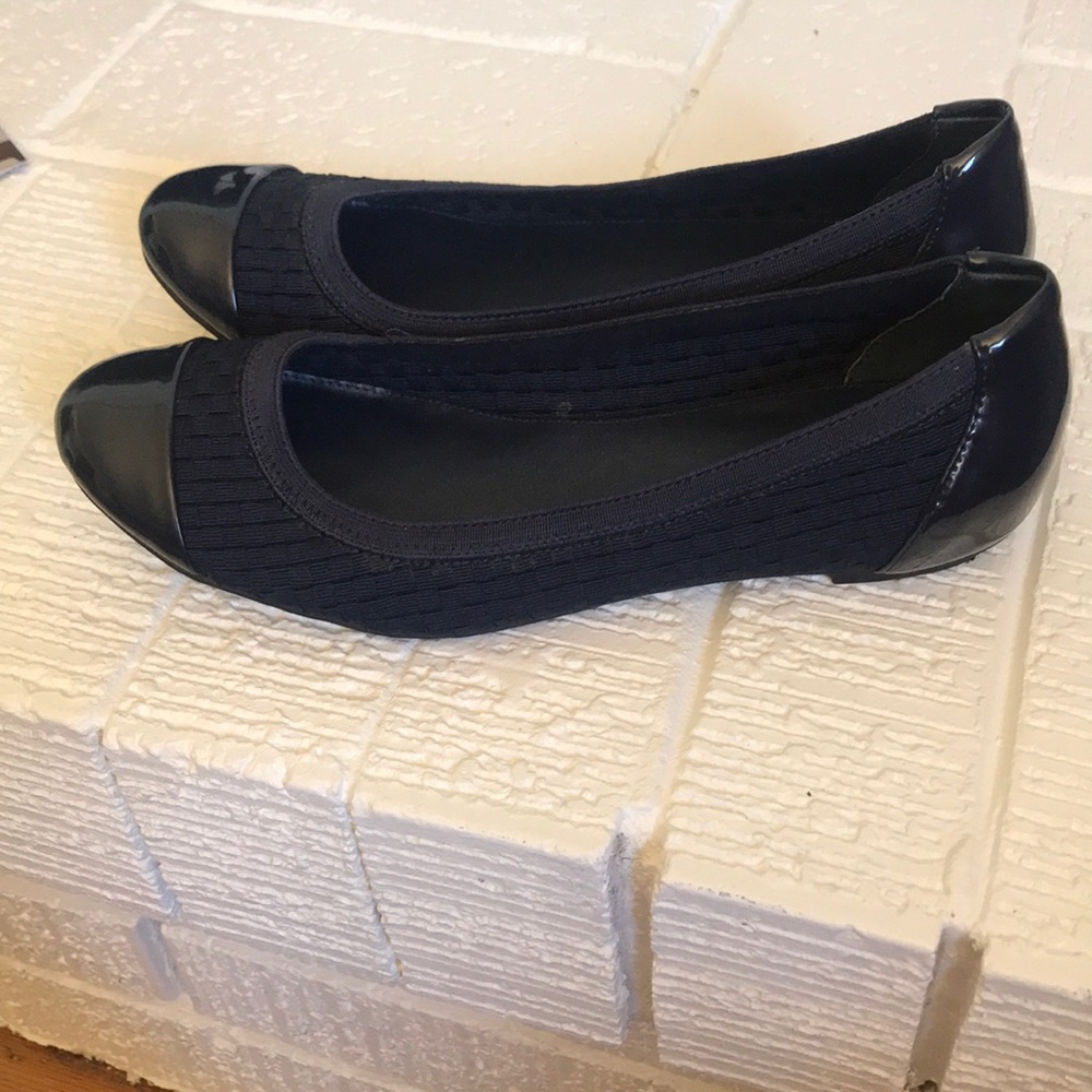 Alfani Navy Flats